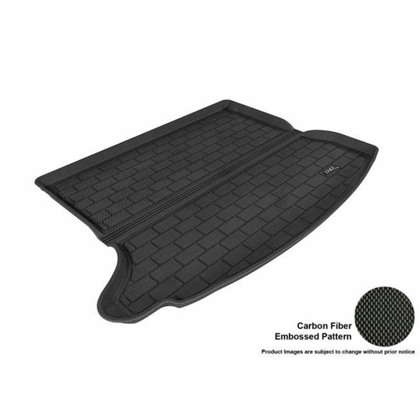 U-Ace, Inc U Ace M1MZ0431309 3D Maxpider Cargo Custom Fit All-Weather Kagu Black Floor Mat for 2014-2016 HB Mazda Mazda3 Models M1MZ0431309